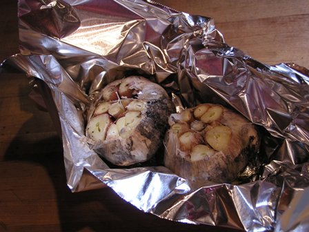 Garlic Ready To Be Roasted
